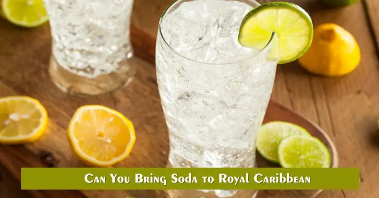 Can You Bring Soda To Royal Caribbean?
