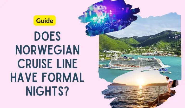 Does Norwegian Cruise Line Have Formal Nights?