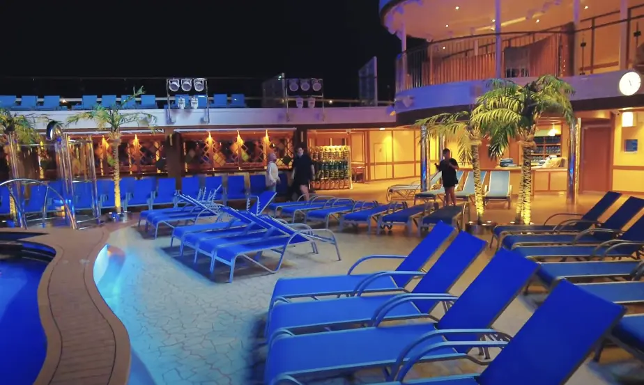 Cabins Under The Lido Or Pool Deck
