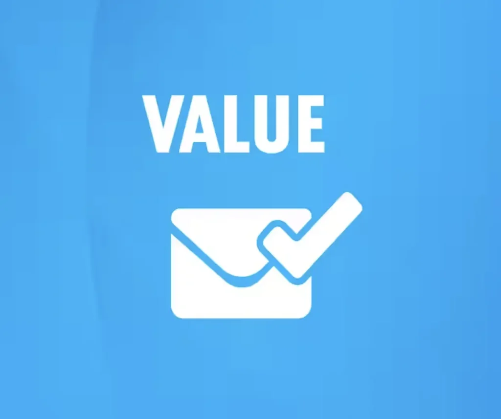 the value