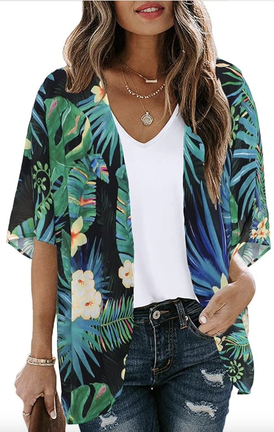  Floral Puff Sleeve Tops 