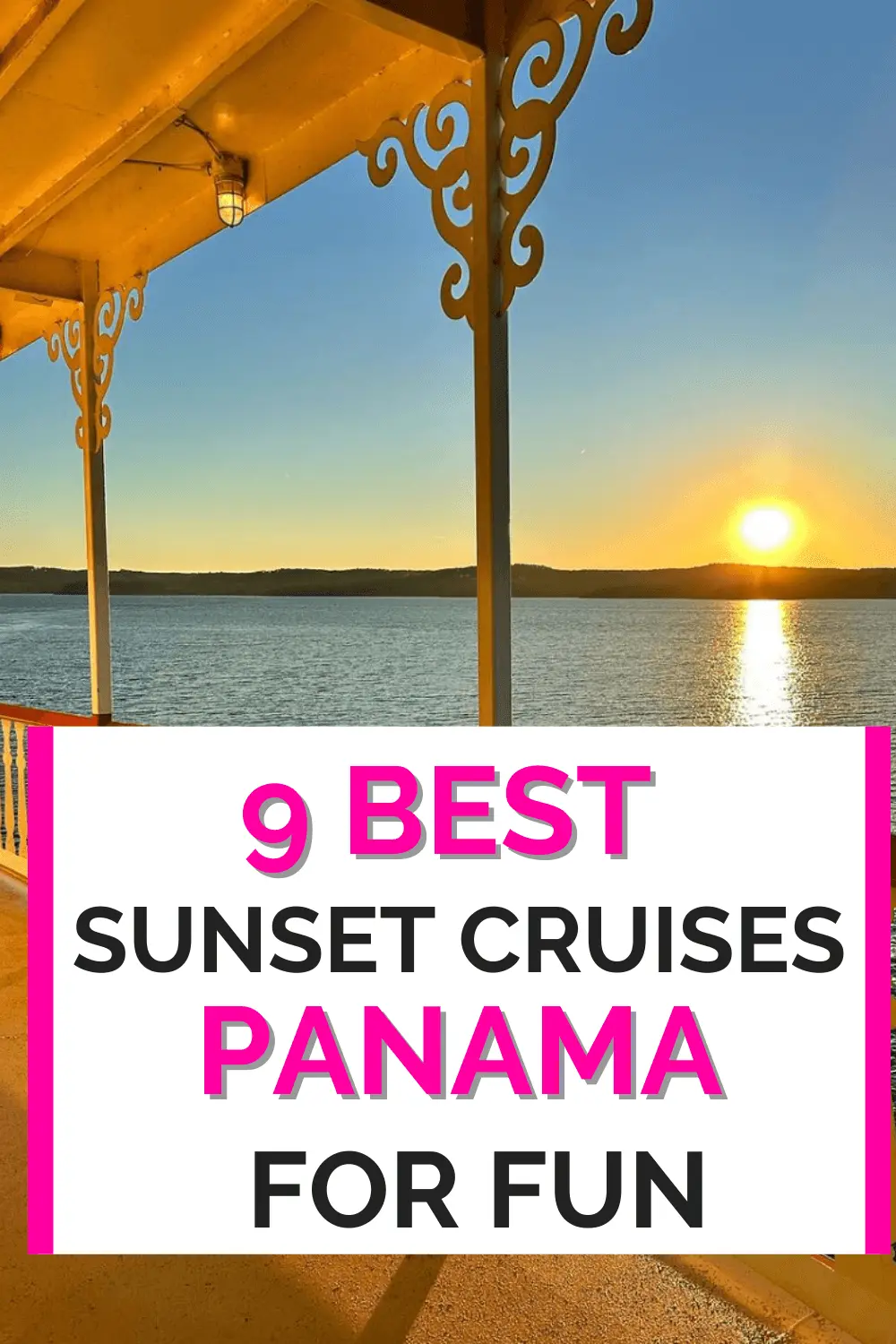 best sunset cruises for panama