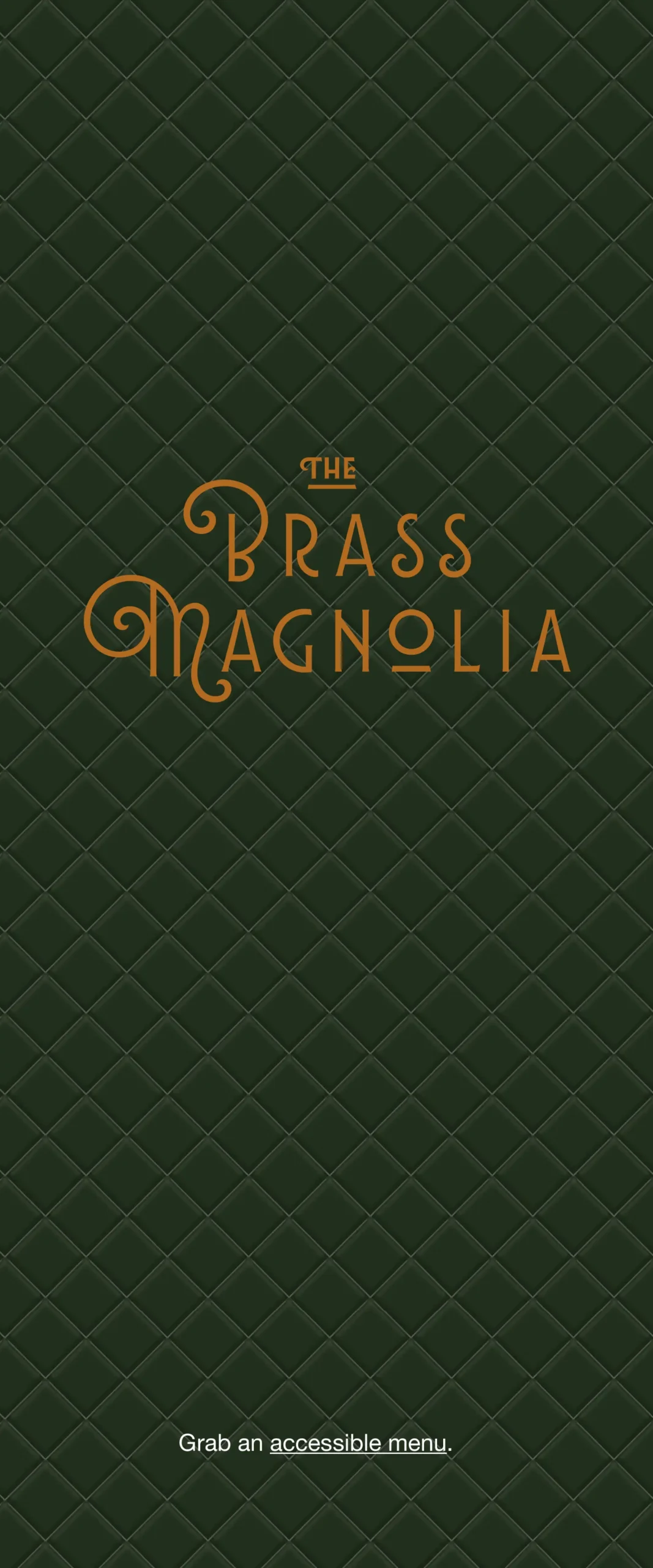 brass mangolia bar