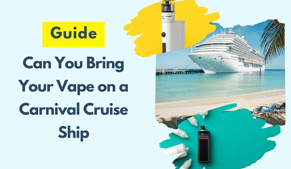 can you vape on carnival cruise