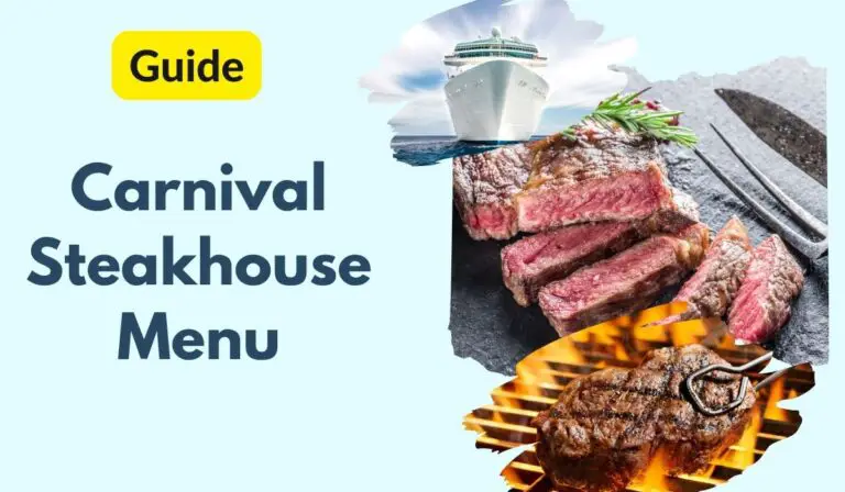 Carnival Steakhouse Menu With Hands On Review (Amazing Menu 2024)