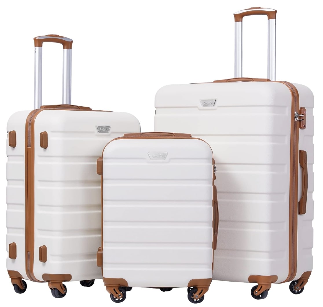 stacking suitcases