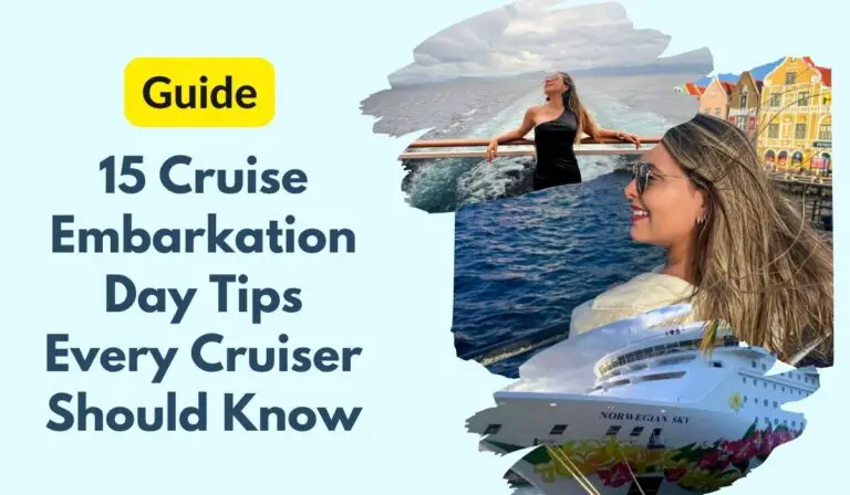 Cruise Embarkation Day Tip