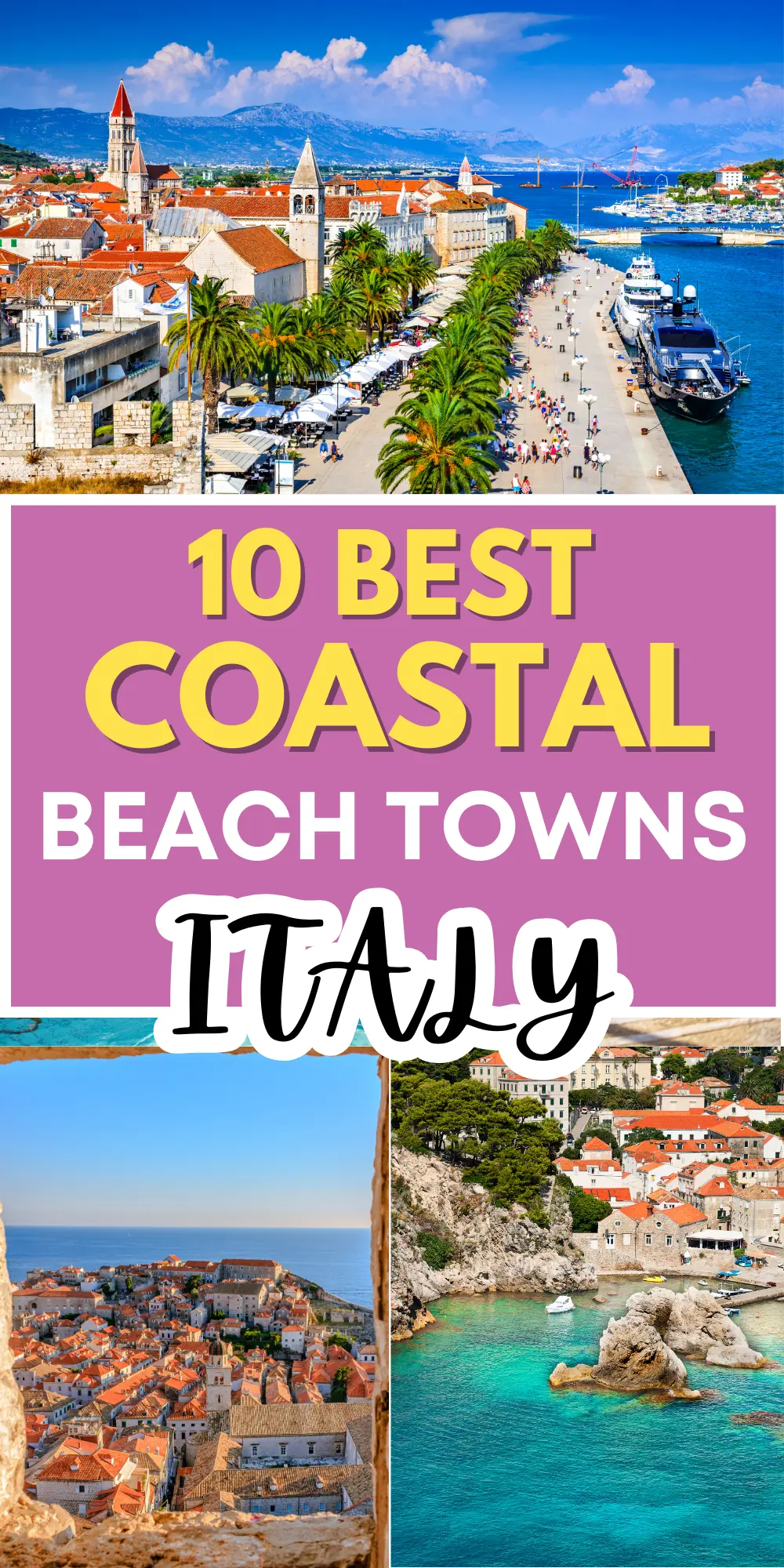 beest coastal beaches in italy