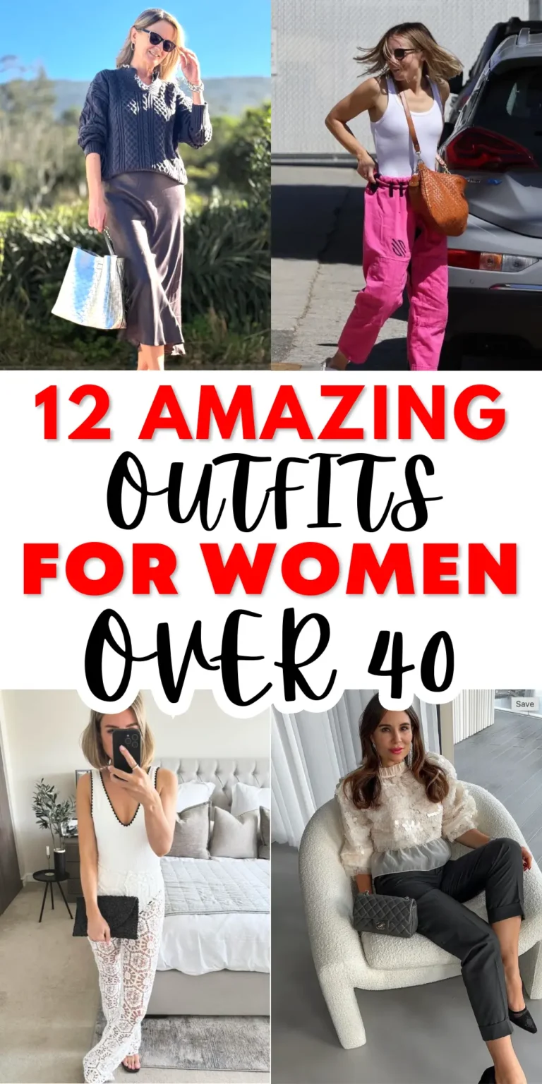 12 Amazing Outfits For Women Over 40