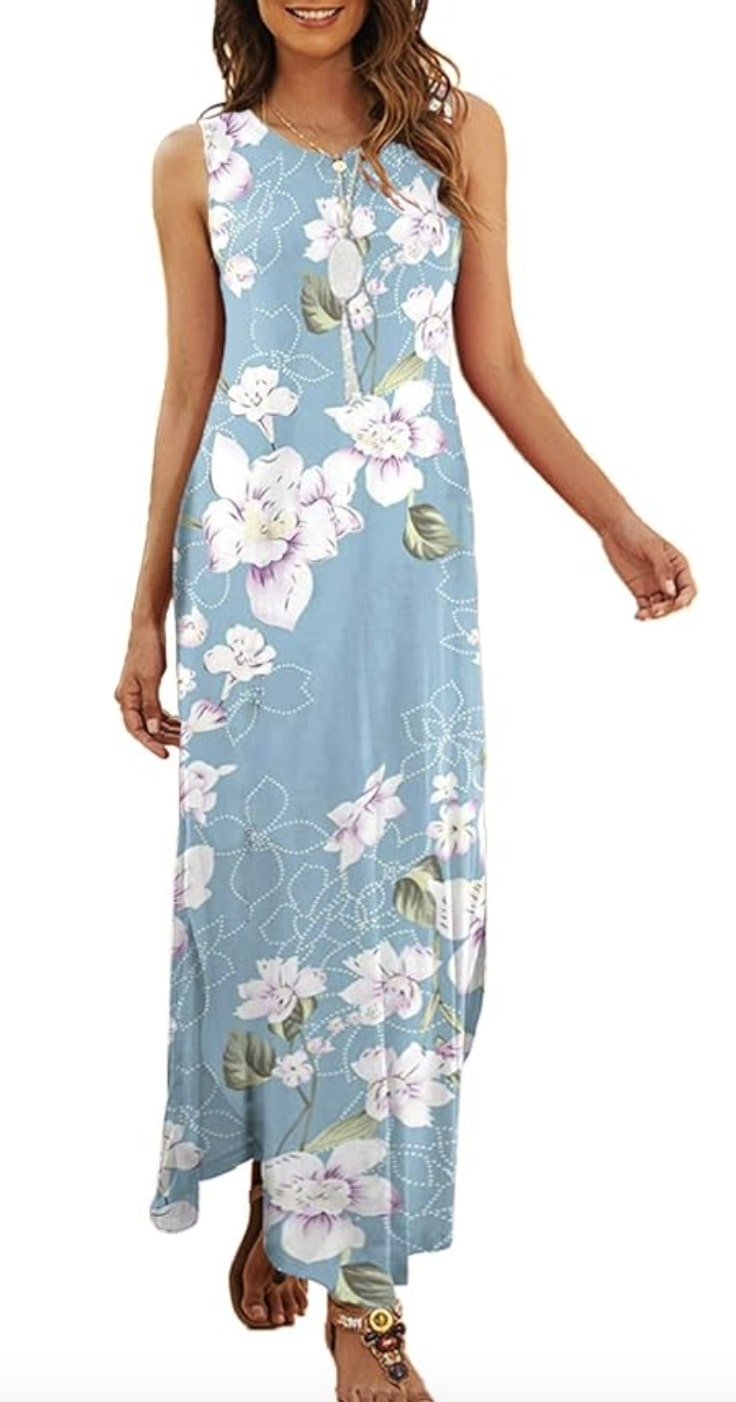 maxi style sundress