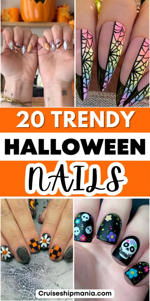 halloween nails