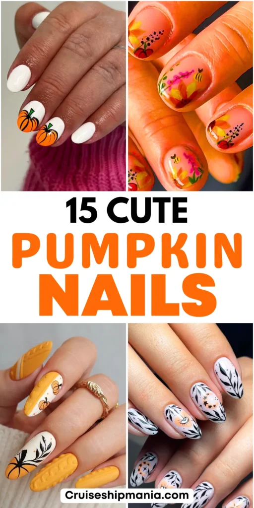 pumpkin nails