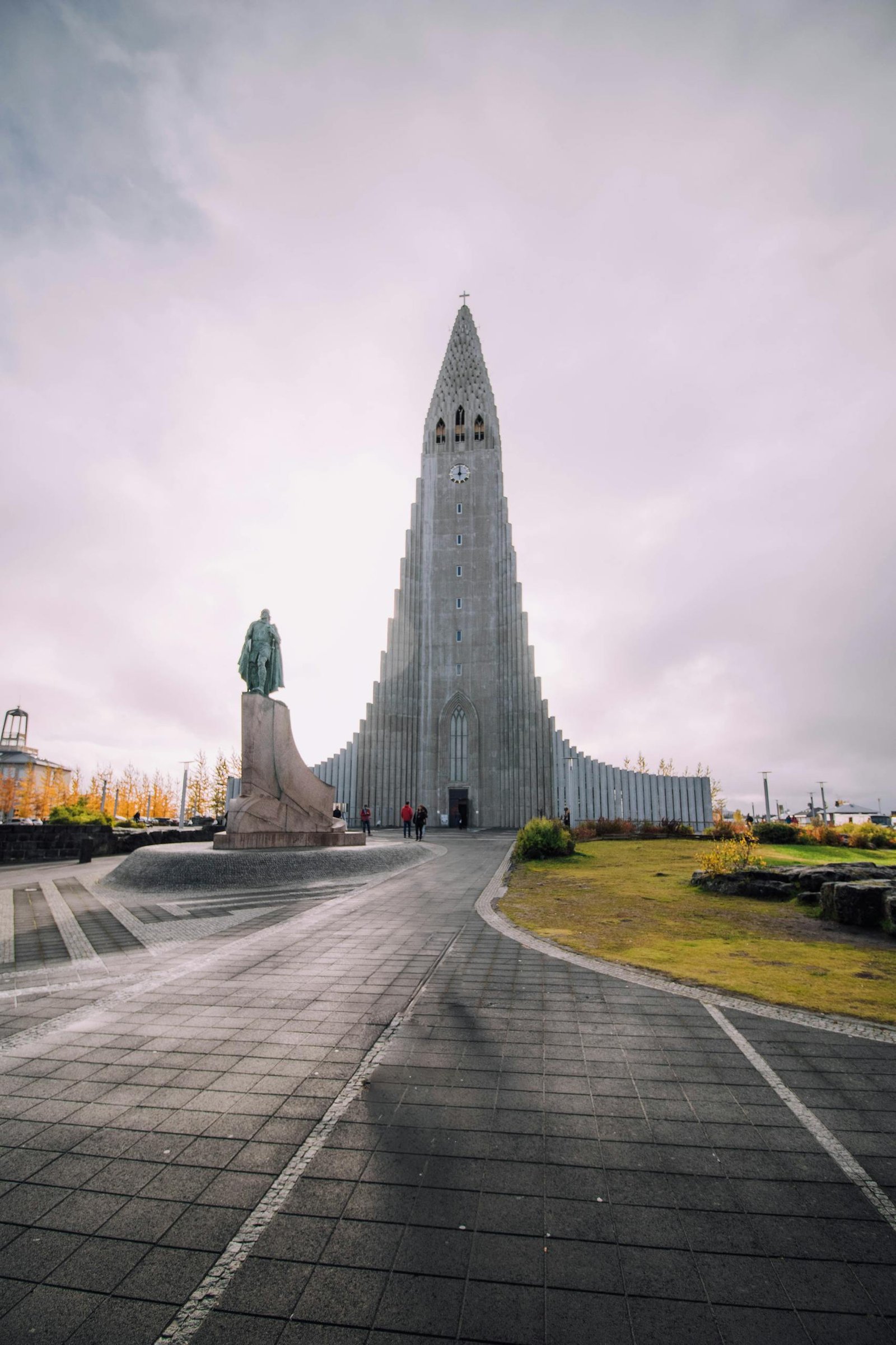 Hallgrimskirkja Church in Reykjavik in Iceland