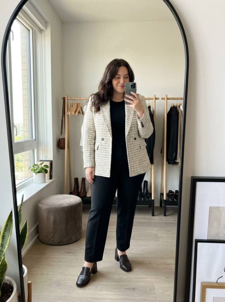15 Stylish Plus Size Fall Business Casual Outfits You’ll Actually Want to Wear