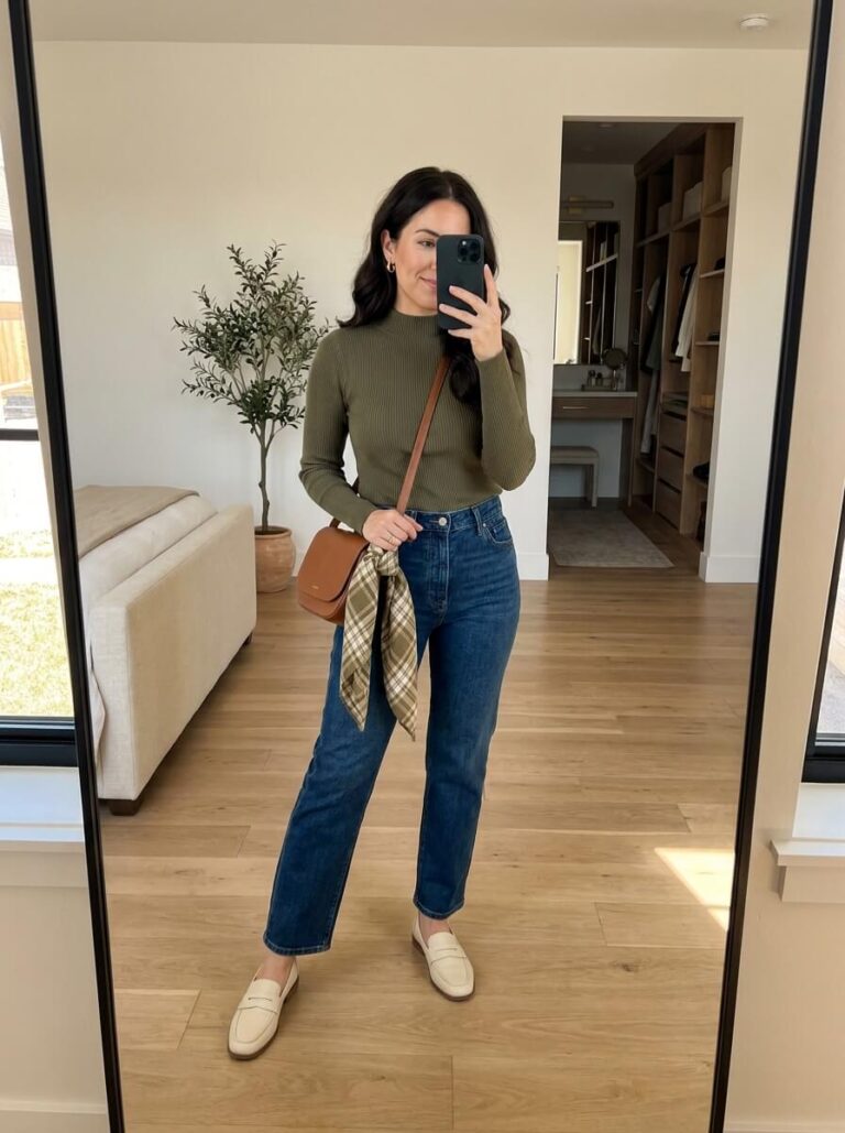 15 Dark Denim Outfits You’ll Reach for All Fall Long