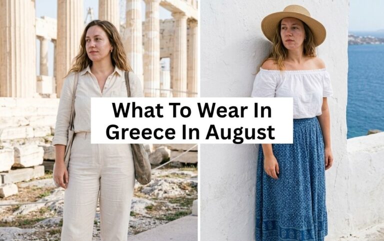 what to wear in greece in august