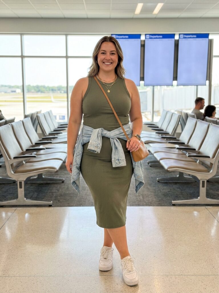 10 Plus Size Airport Outfits That Handle a Full Travel Day