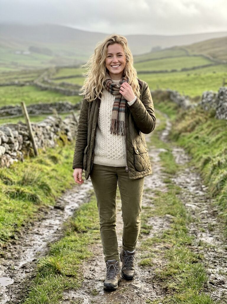 What to Wear in Ireland in December: 10 Outfit Ideas for Rain, Wind, and Cozy Pubs